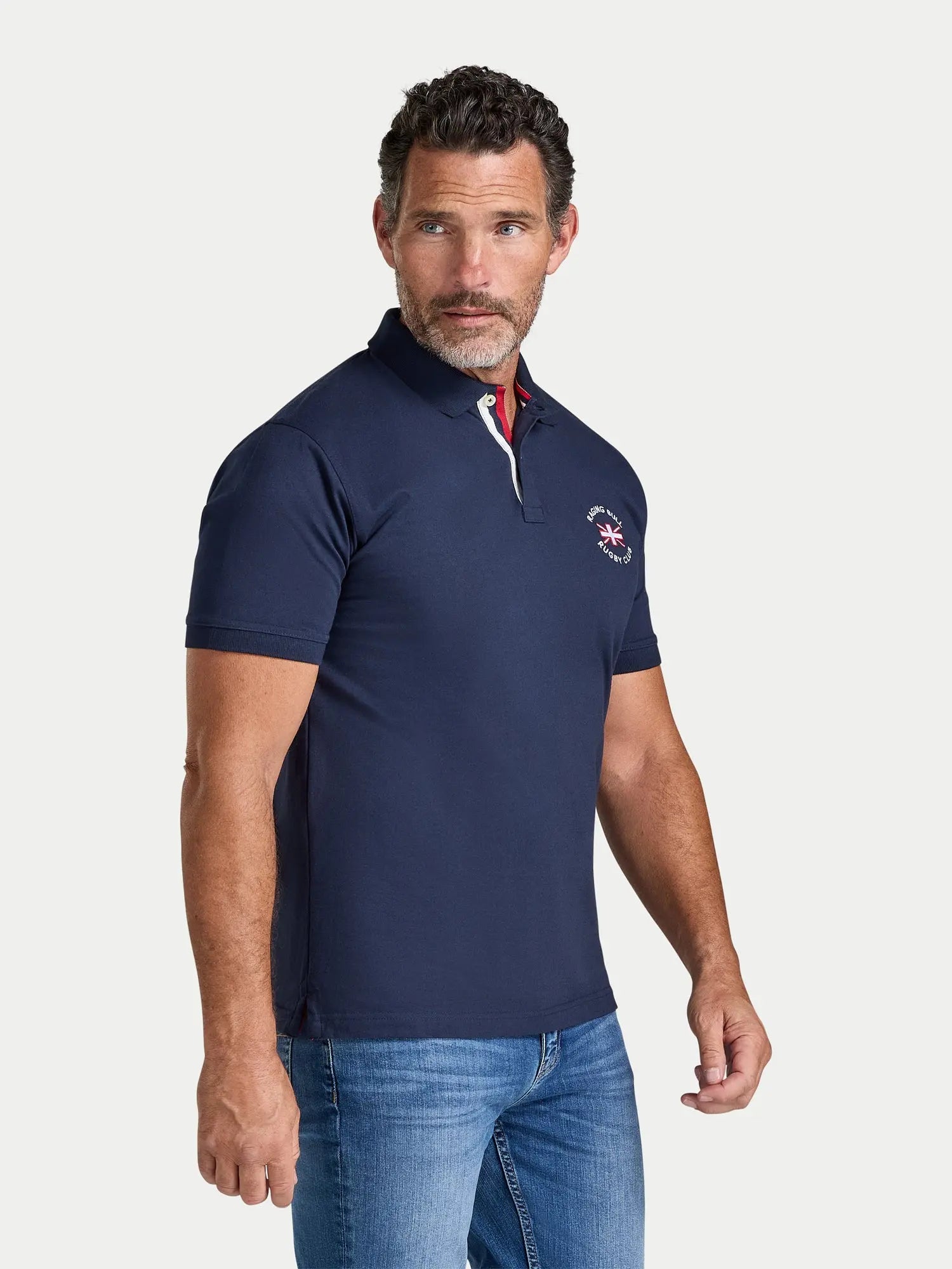 Rugby Club Jersey Polo - Navy