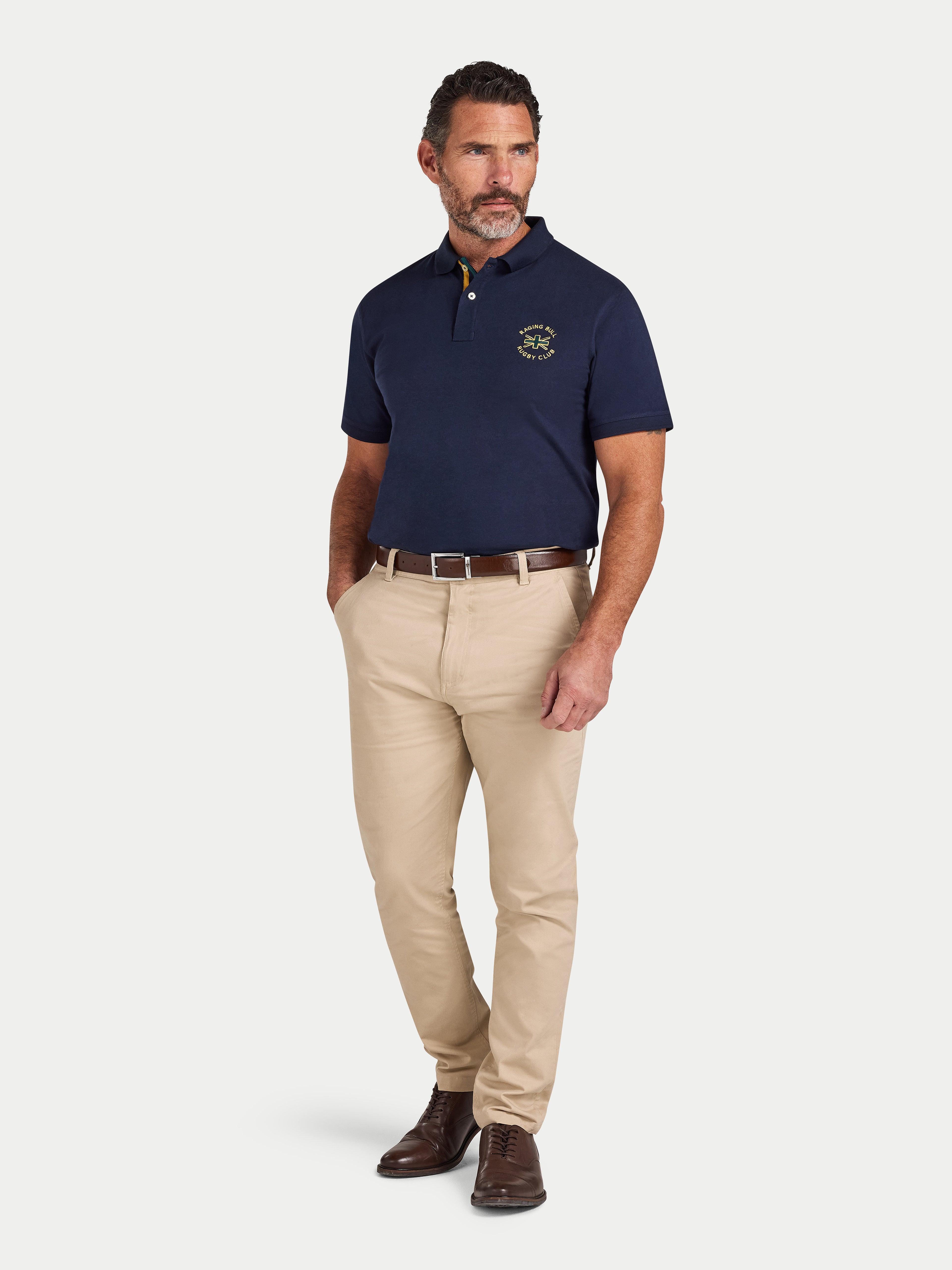 Rugby Club Jersey Polo - Navy