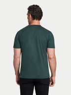 Raging Bull Embroidery T-Shirt - Forest