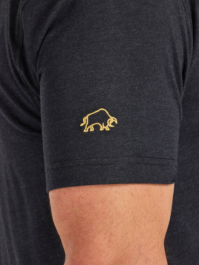 Ruck & Maul Print T-Shirt - Black