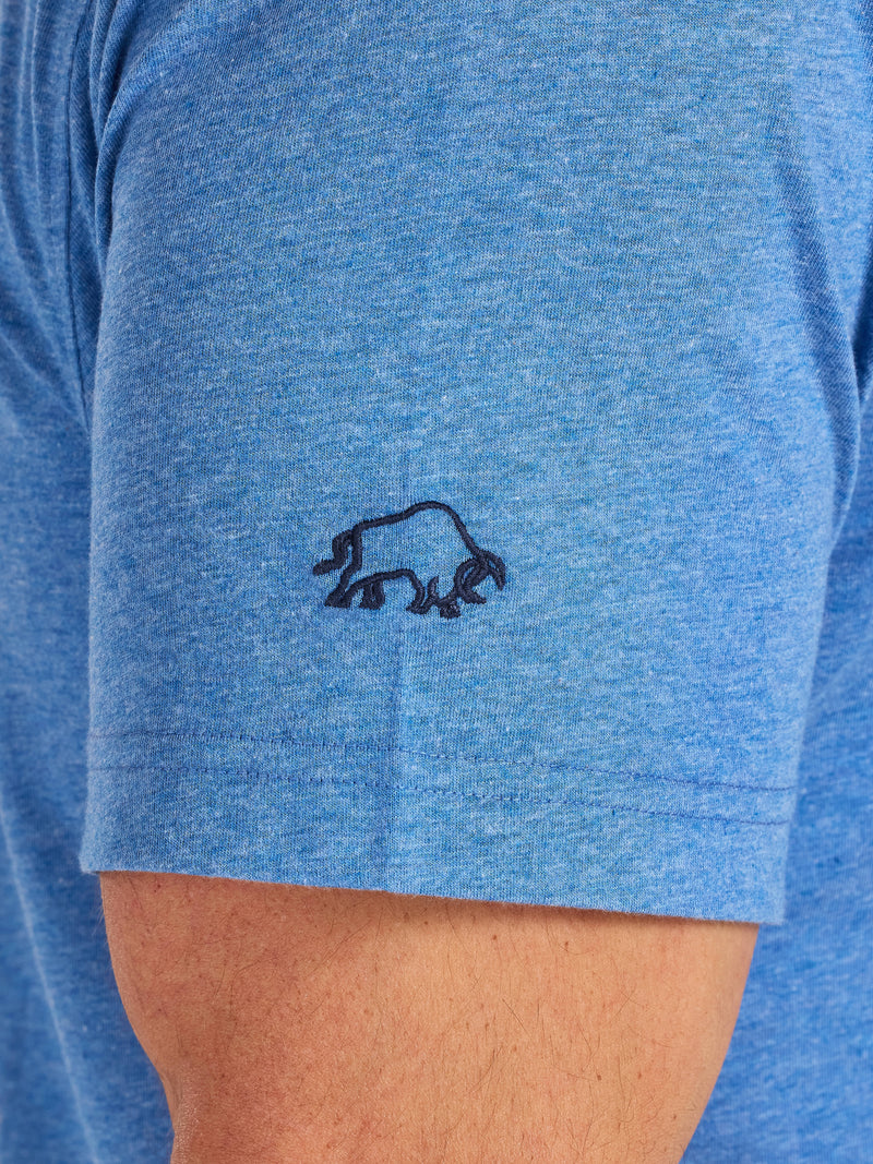 Union Jack Bull T-Shirt - Denim Blue