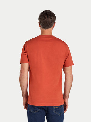 Flock Bull T-Shirt - Orange