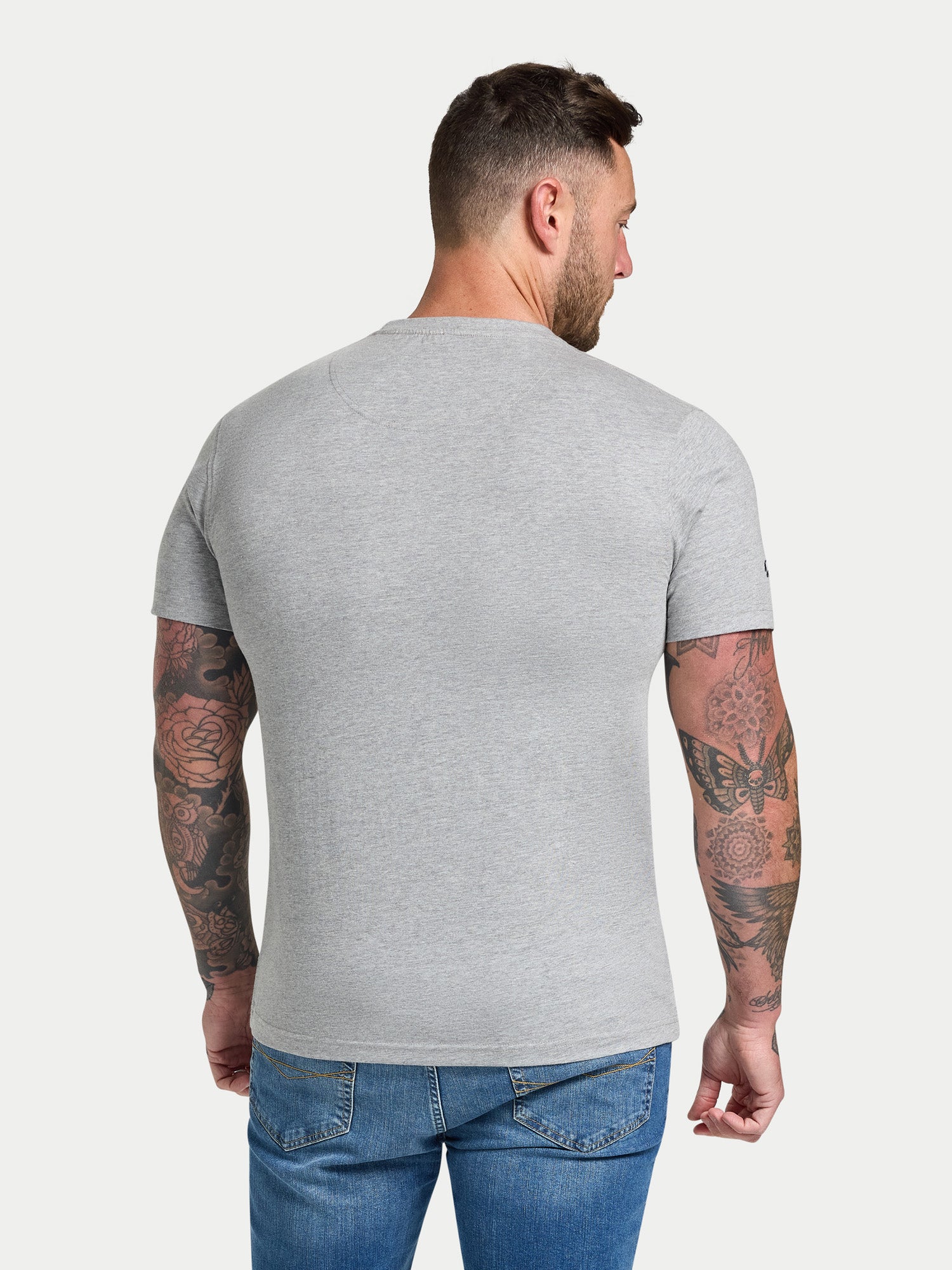 Rugby Bull T-Shirt - Grey Marl