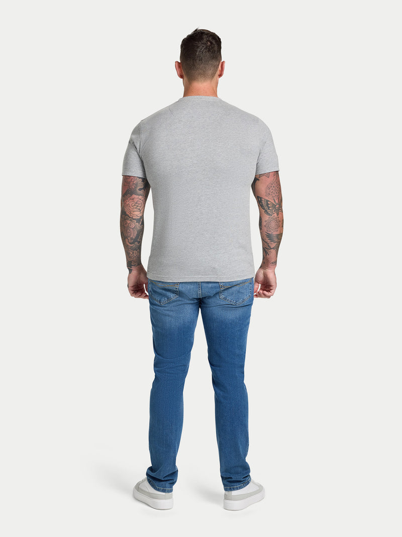Rugby Bull T-Shirt - Grey Marl