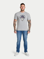 Rugby Bull T-Shirt - Grey Marl