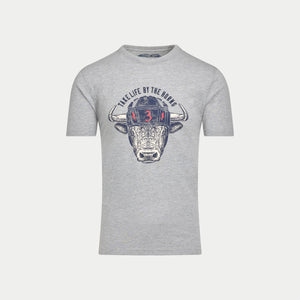Rugby Bull T-Shirt - Grey Marl