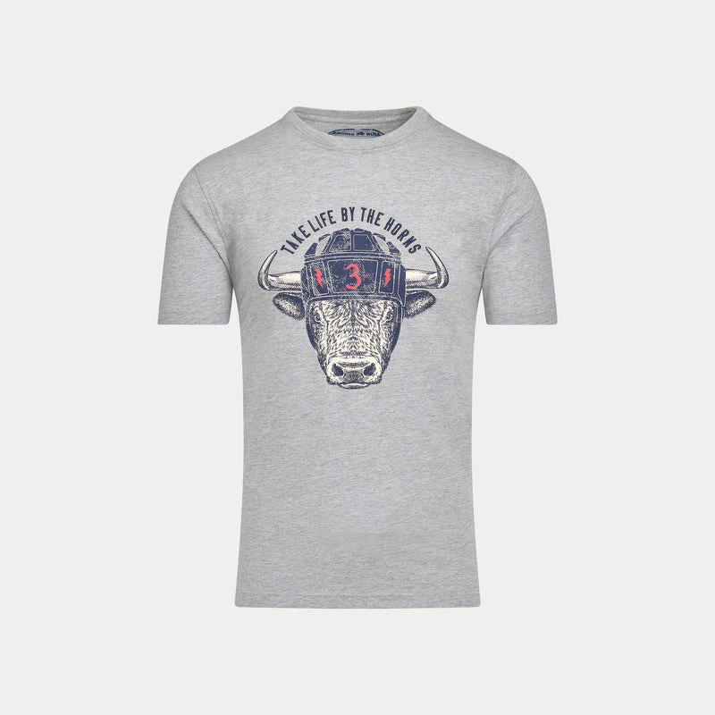 Rugby Bull T-Shirt - Grey Marl