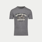 What Goes On Tour Print T-Shirt - Dark Grey Marl