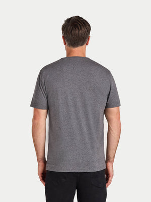 What Goes On Tour Print T-Shirt - Dark Grey Marl