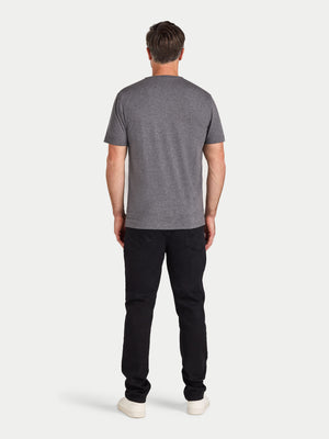 What Goes On Tour Print T-Shirt - Dark Grey Marl