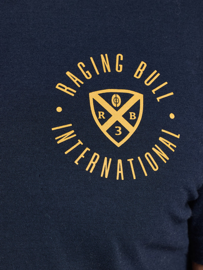 RB International Shield T-Shirt - Navy