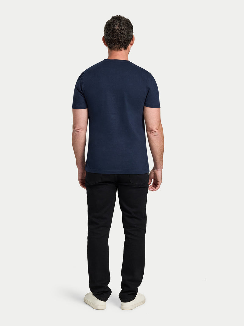 RB International Shield T-Shirt - Navy