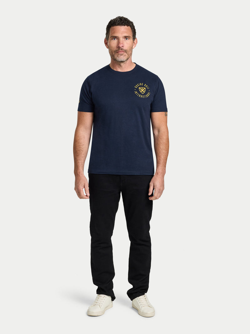 RB International Shield T-Shirt - Navy