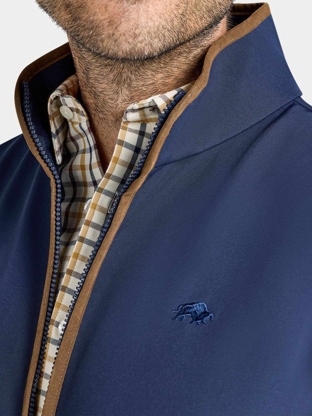 Soft Shell Fleece Gilet - Navy