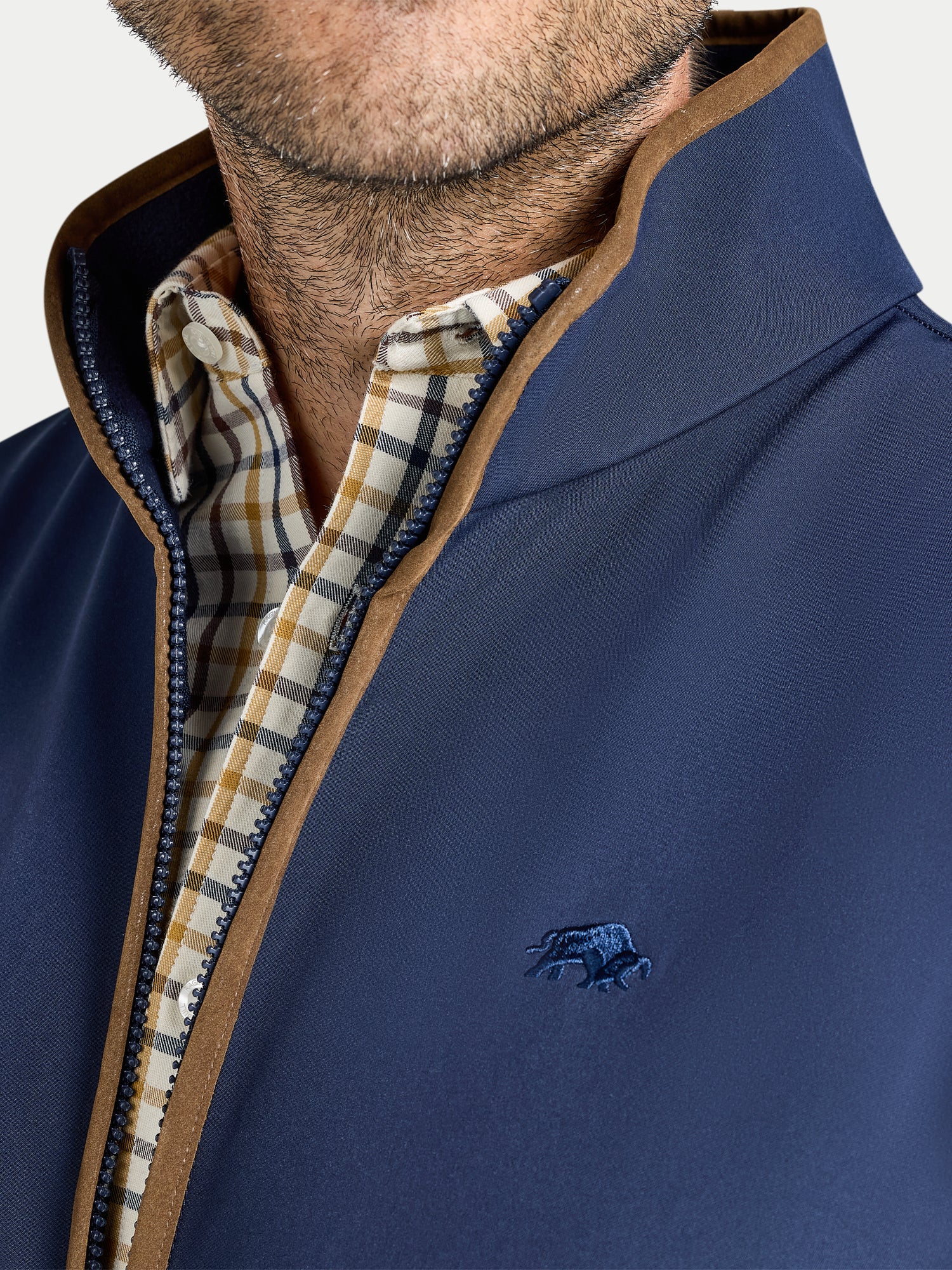 Soft Shell Fleece Gilet - Navy