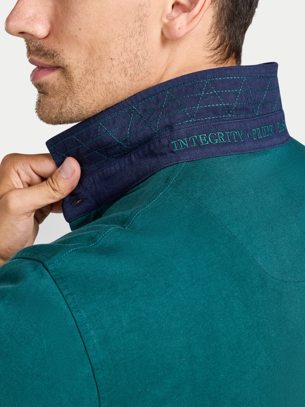Classic Rugby Shirt - Long Sleeve - Green