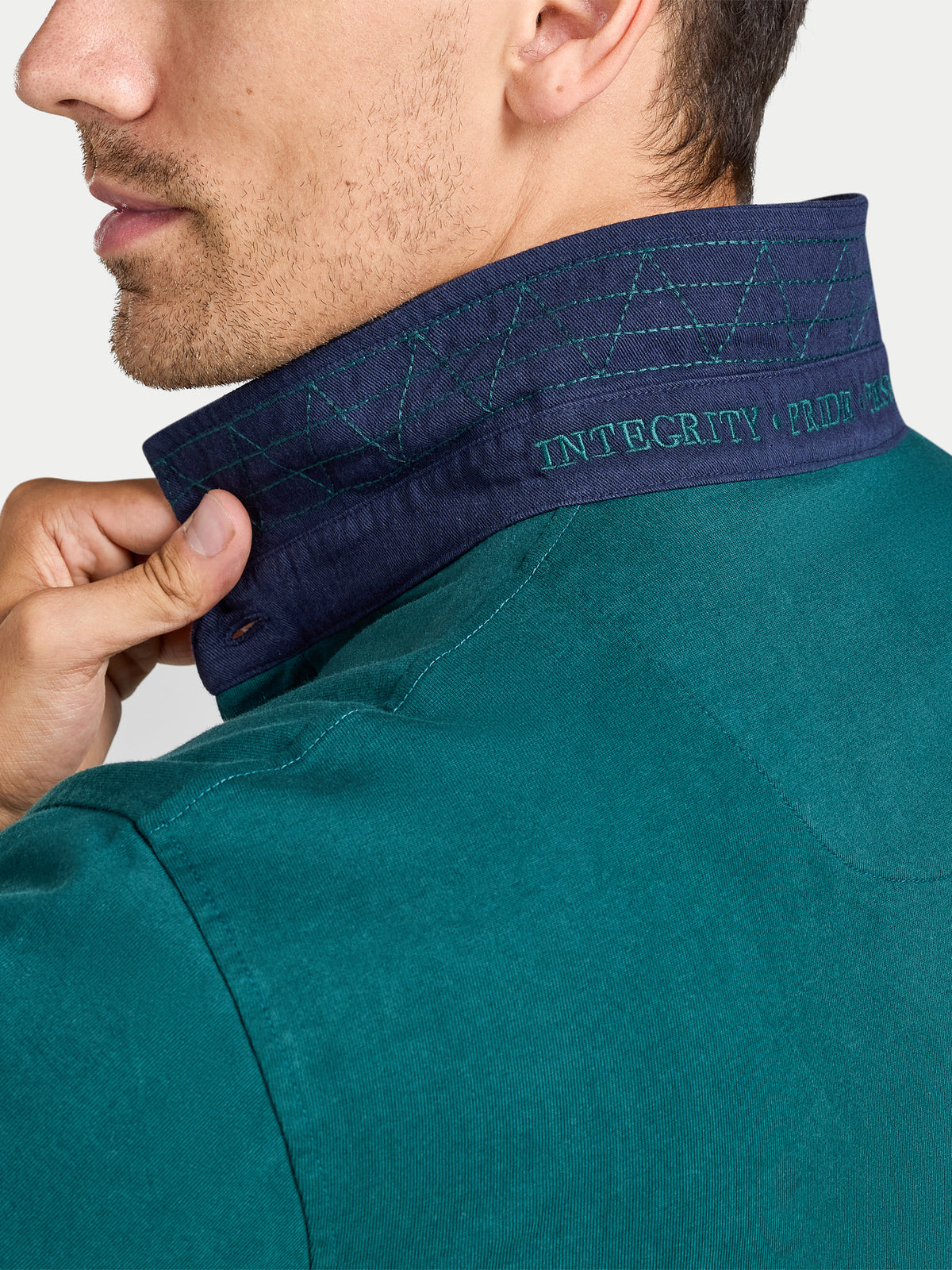 Classic Rugby Shirt - Long Sleeve - Green