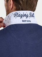 Harlequin Panel Rugby Shirt - Pink