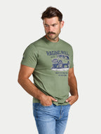 When The Road Stops T-Shirt - Olive