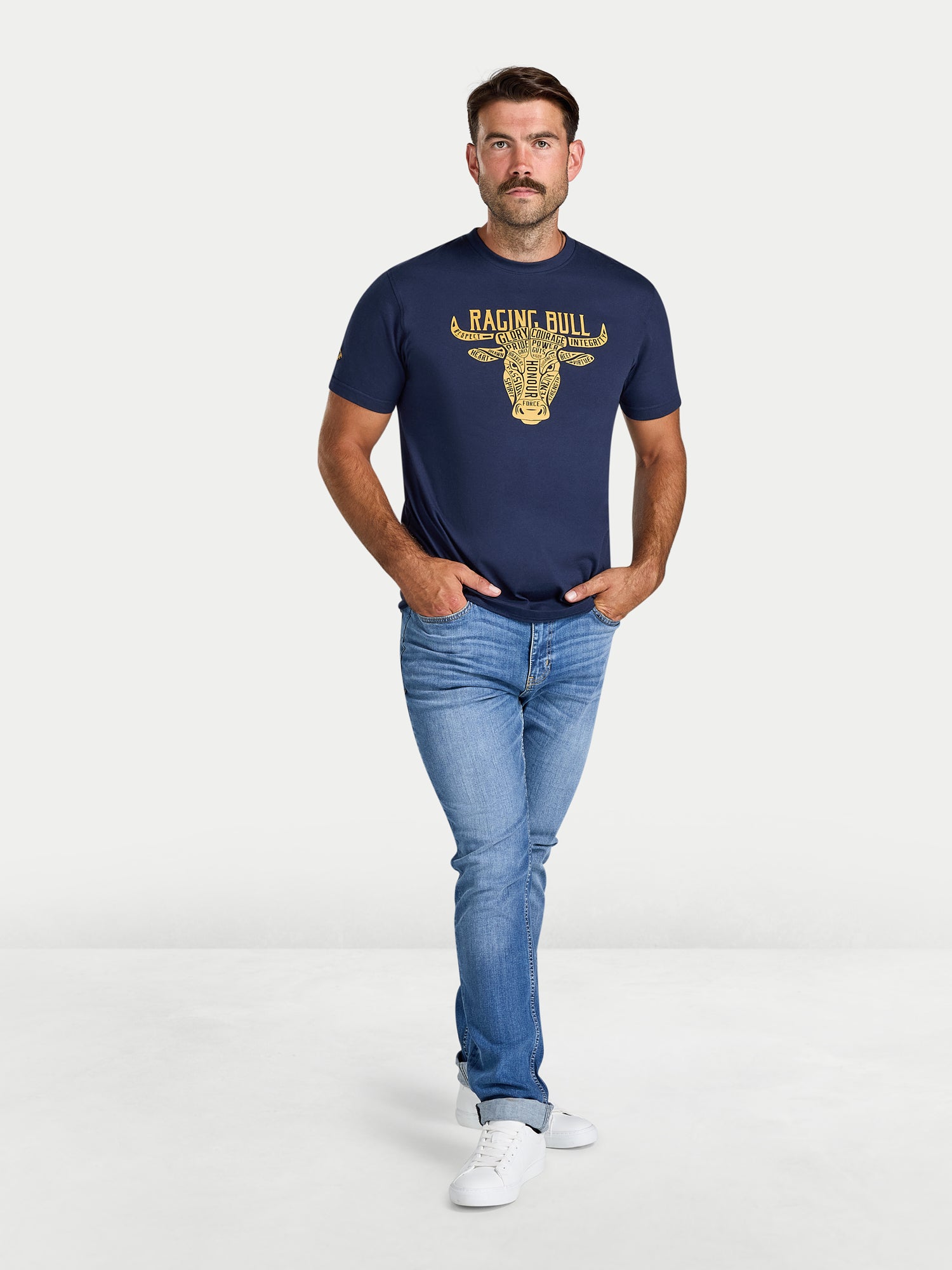 Key Principle T-Shirt - Navy