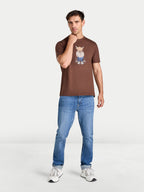 Farmer Bully Boy T-Shirt - Chocolate