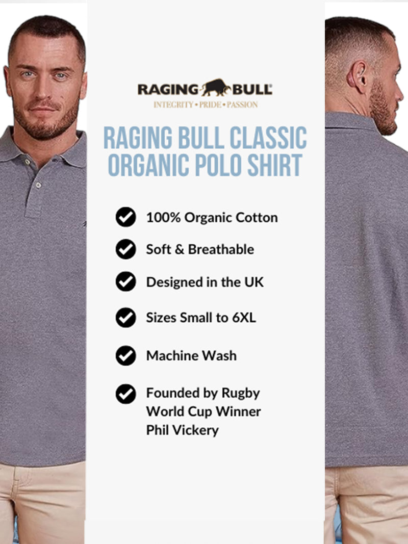 Classic Organic Polo - White