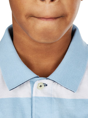 Large Hoop Polo - Sky Blue