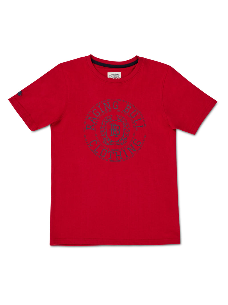 Crest T-Shirt - Red