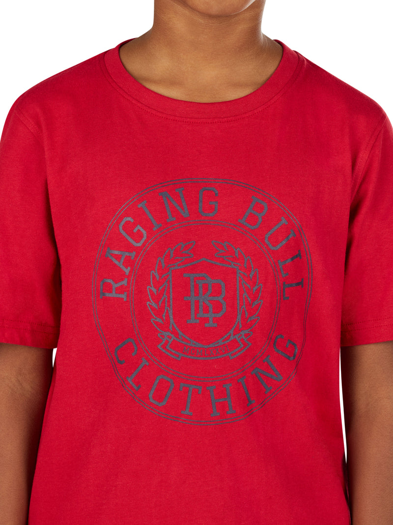 Crest T-Shirt - Red