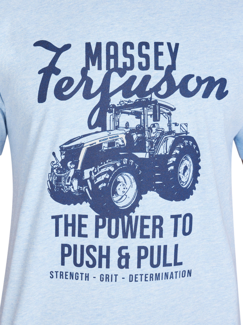 Massey Ferguson The Power T-Shirt - Sky Blue