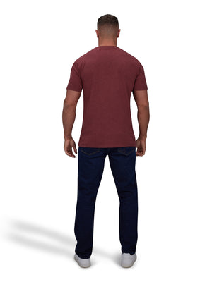 Multipack Classic Organic T-Shirt - Navy/Sky Blue/Claret