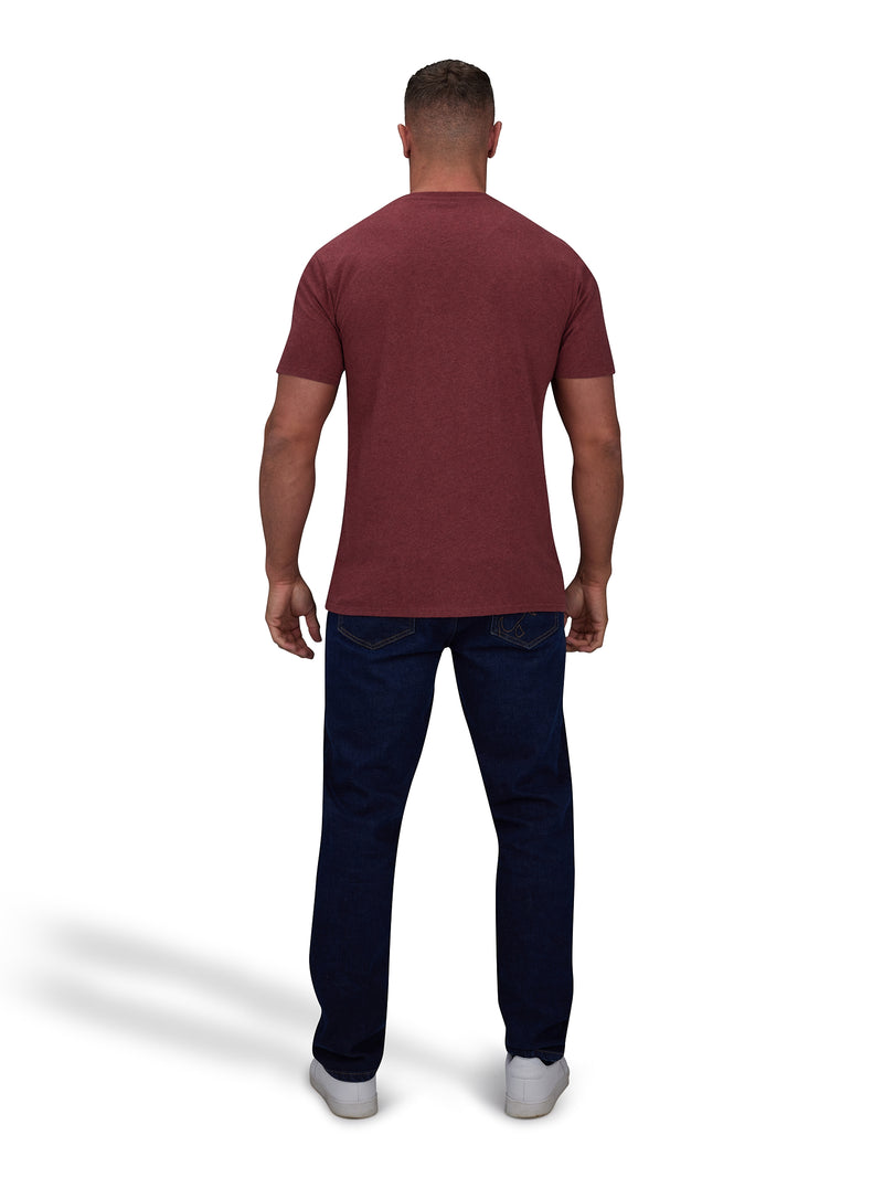 Multipack Classic Organic T-Shirt - Navy/Sky Blue/Claret