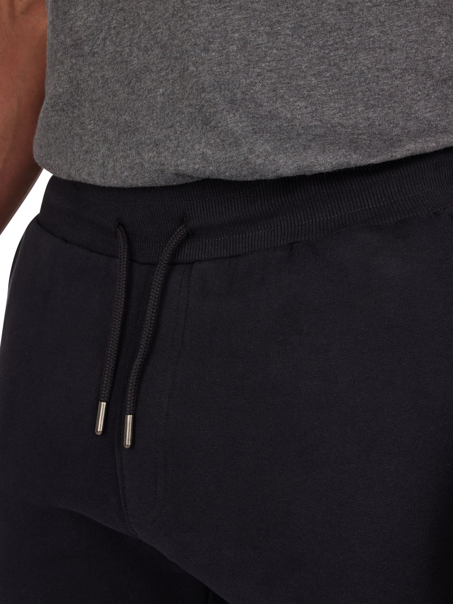 Cuffed Cargo Jogger - Black