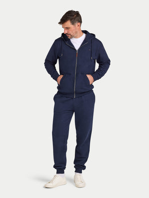 Cuffed Sweatpants - Navy
