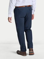 Tapered Chino Trousers - Navy