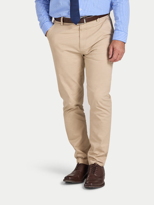 Tapered Chino - Tan
