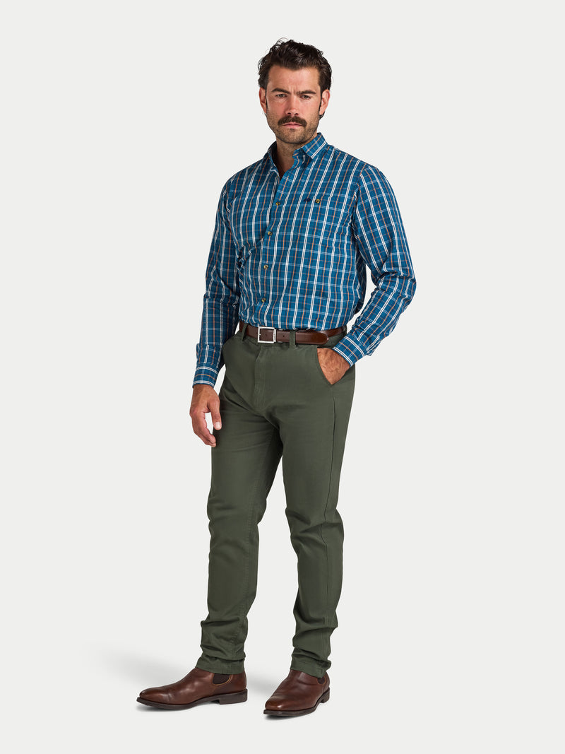 Classic Chino Trouser - Khaki