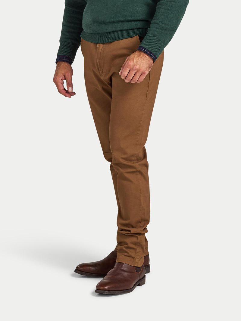 Tapered Chino - Brown