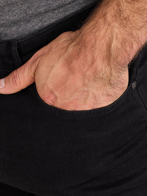 Regular Fit Jeans - Black