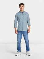 Long Sleeve Classic Gingham Shirt - Forest