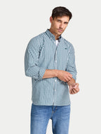 Long Sleeve Classic Gingham Shirt - Forest