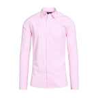 Long Sleeve Classic Stripe Shirt - Pink