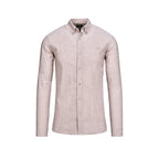 Long Sleeve Linen Shirt - Tan