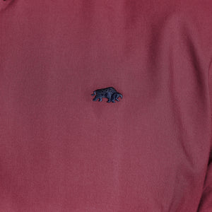 Long Sleeve Classic Oxford Shirt - Berry