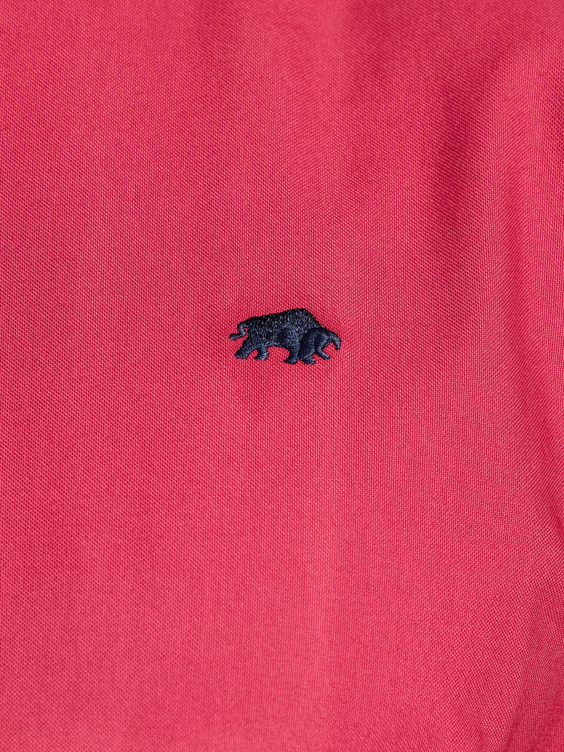Long Sleeve Classic Oxford Shirt - Berry
