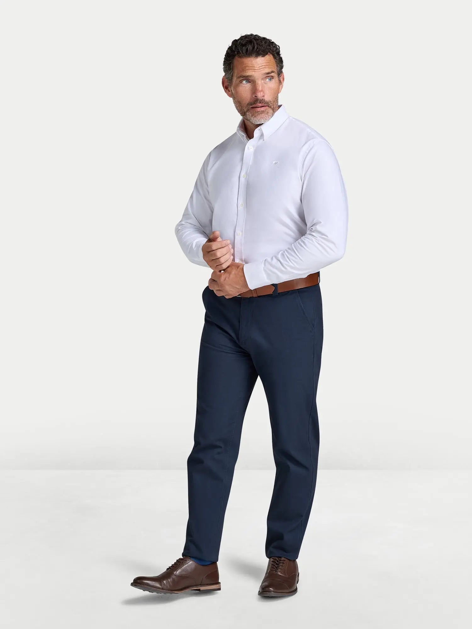 Classic Oxford Shirt - Long Sleeve - White