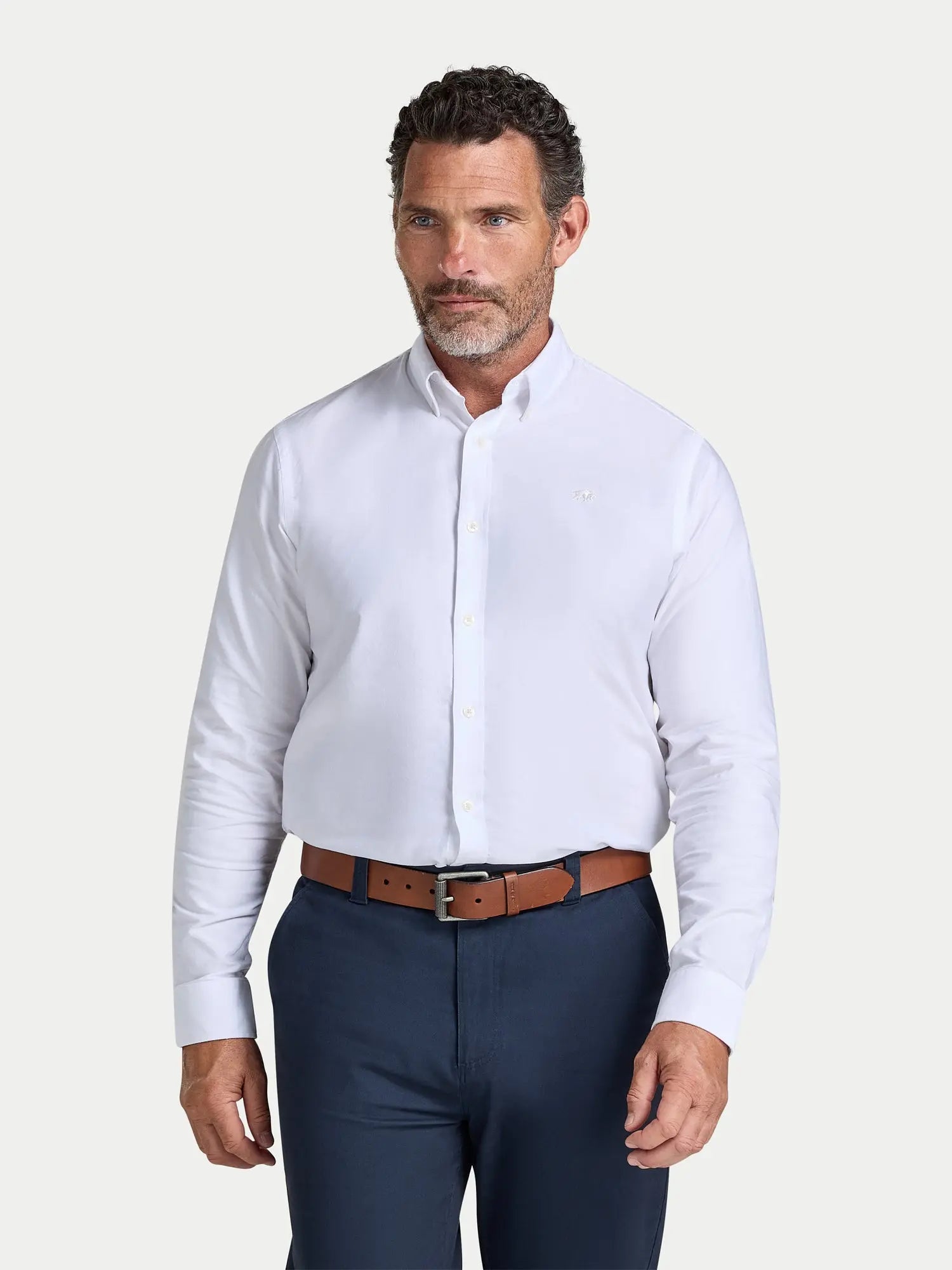 Classic Oxford Shirt - Long Sleeve - White