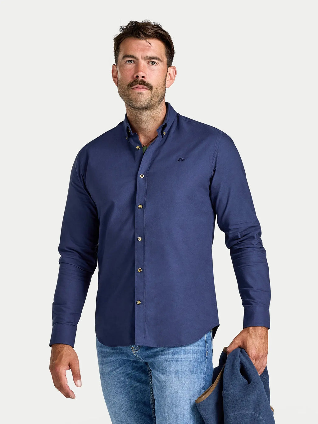 Classic Oxford Shirt - Long Sleeve - Navy