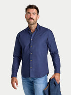 Classic Oxford Shirt - Long Sleeve - Navy