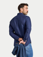 Classic Oxford Shirt - Long Sleeve - Navy